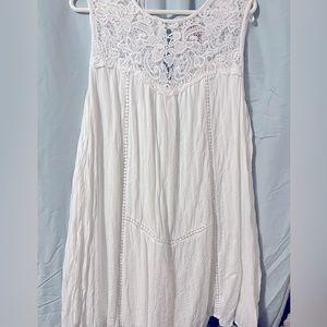 Knox Rose white sleeveless summer dress